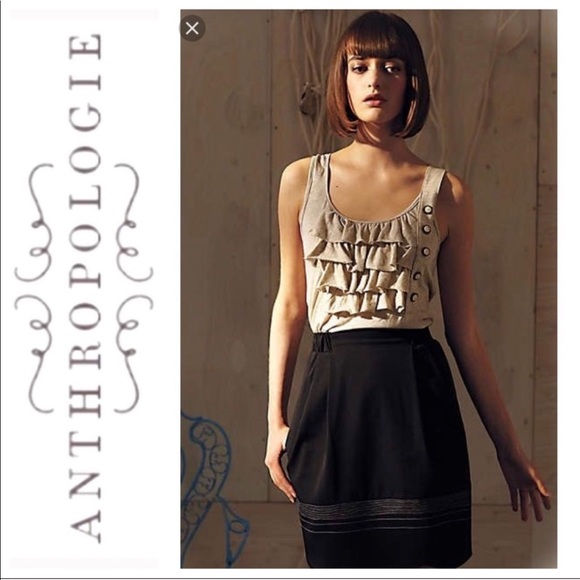 Anthropologie Dresses & Skirts - 💕SALE💕Anthropologie Count the Waves Ruffle Dress